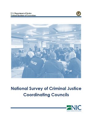 cover image of National Survey of Criminal Justice Coordinating Councils
